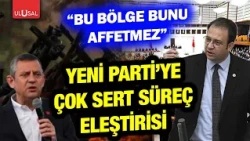 CHP Kars MP İnan Akgün Alp criticizes the new party's process! "This region won't forgive this"