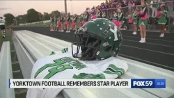 Yorktown football remembers star player