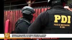 PDI enforcement operation results in 35 arrests and 21 foreigners reported in Los Lagos