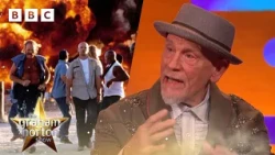 John Malkovich doesn't look back at explosions | The Graham Norton Show - BBC