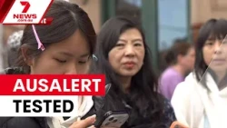 Nationwide test of AusAlert emergency system | 7NEWS