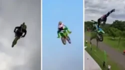 Flying motorcycles and extreme stunts arrive at the Expo's central arena