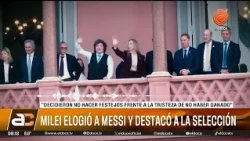 Milei praised Messi and Scaloni and spoke about the celebration that didn't happen after the Worl...