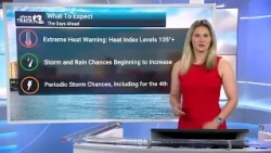 Hot & Humid Then Stormy