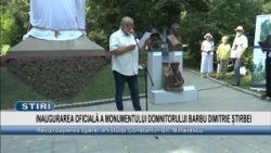 OFFICIAL UNVEILING OF THE BARBU DIMITRIE ȘTIRBEI MONUMENT