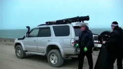 Fishing with Alexander Gudkov on Lake Balkhash