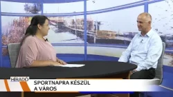 Sportnapra készül a város