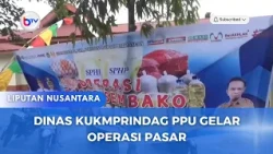 DINAS KUKMPRINDAG POU GELAR OPERASI PASAR