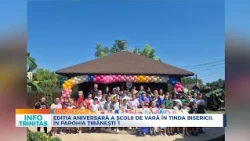 Ediția aniversară a Școlii de vară în tinda Bisericii, în Parohia Țibănești 1 din județul Brăila