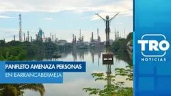 Panfleto amenaza a cuatro personas y exige que salgan de Barrancabermeja