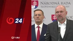 Tlačová beseda Borisa Kollára a Richarda Sulíka: Spolupráca do volieb NR SR (8.9.2026)