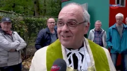 Volunteers at the Bergeijk cemetery get a new place to stay