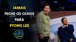 Pyong Lee decided to test hypnosis on Roda Solta and this is what happened | The Noite (09/26/17)