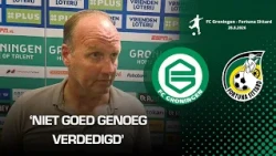 Dick Lukkien gaat in op verdedigend werk van zijn ploeg na nederlaag tegen Fortuna