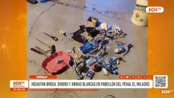Trujillo: Drugs, cash, and weapons seized in El Milagro prison ward