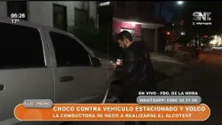 Traffic accident in Fernando de la Mora