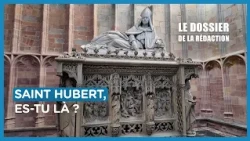 Is Saint Hubert buried hidden beneath the basilica?