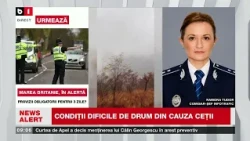 Cod GALBEN de ceață. Autoritățile recomandă prudență pe drumuri