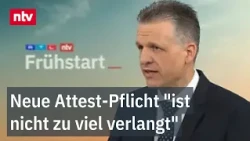 Chancellor of the Chancellery Frei defends reform plan: Doctor's note required from the first day...