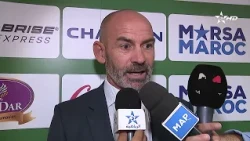 Paco Jémez after being introduced today as the new Raja CA coach: "I feel very happy to take on t...