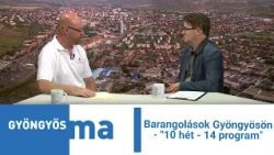 Barangolások Gyöngyösön - "10 hét - 14 program"