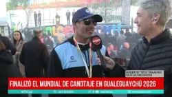 Canoeing World Championship in Gualeguaychú: Tito Palacios celebrates the success and shares how ...