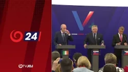 Tlačová beseda po rokovaní premiérov V4 a Írska (10.9.2026)