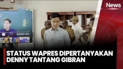 Status Wapres Gibran Disebut Cacat Hukum, Denny Indrayana Tantang Tunjukkan Ijazah SMA | iNews Prime
