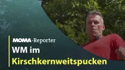 MOMA-Reporter: Weltmeisterlich spucken | ARD Morgenmagazin