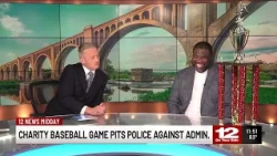 Charity basketball game pits police against admin