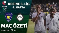 Bucaspor 1928 - Altay | Nesine 3rd League Week 4 Match Highlights