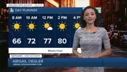 Maryland's Most Accurate Forecast: Our nice stretch of weather continues