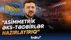 Kiyevdən Moskvaya yeni mesaj göndərilib | Sanksiyalar mövzusuna toxunulub - Baku TV