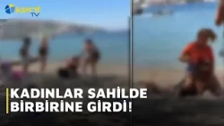 WOMEN GET INTO A BRAWL AT THE BEACH!