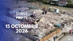 PRO TV News - October 15, 2026 | Violent explosion in Vrancea, homes destroyed