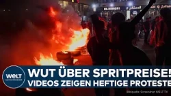 PROTESTS IN SYRIA: Flames and burning tires – High fuel prices drive people into the streets!