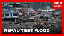 Nepal-Tibet flood death toll exceeds 700 | BBC News