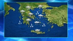 H πρόβλεψη του καιρού για την Παρασκευή 24.7.2026