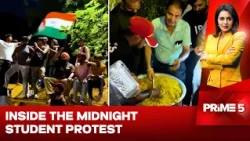 Inside the Midnight Student Protest: Food, Volunteers & Life After Dark at Jantar Mantar