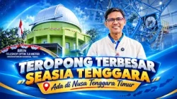 Asta Cita "Pembelajaran Sains dan Teknologi" | Teropong Terbesar se-Asia Tenggara