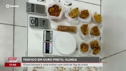 Seis pessoas são presas com mais de 1 kg de crack em Ouro Preto, Olinda