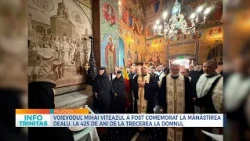 Voievodul Mihai Viteazul, comemorat la Mănăstirea Dealu, la 425 de ani de la trecerea la Domnul