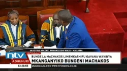 Bunge la Machakos limemshtumu Wavinya Ndeti kwa kusababisha vurugu kuhusiana na bajeti