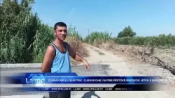 Çlirim,kabulli elektrik i djegur dhe i shtire përtokë rrezikon jeten e banorëve.