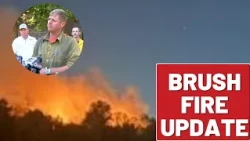 Officials provide update on Oak Mountain State Park brush fire
