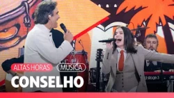 Tadeu Schmidt and Valentina sing 'Conselho' | TV Globo