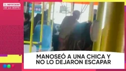 STRAIGHT TO THE POLICE STATION: He molested a girl and was taken there by bus #ElNotidelaGente