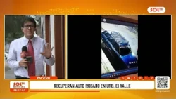 Trujillo: Stolen vehicle recovered in El Valle neighborhood
