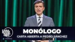 Marc Giró lleva al límite su 'Carta abierta' a Pedro Sánchez en su monólogo - Cara al Show
