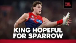 King hopeful for Sparrow, Crows ignore Rankine noise + Giants lose Greene | AFL Tonight